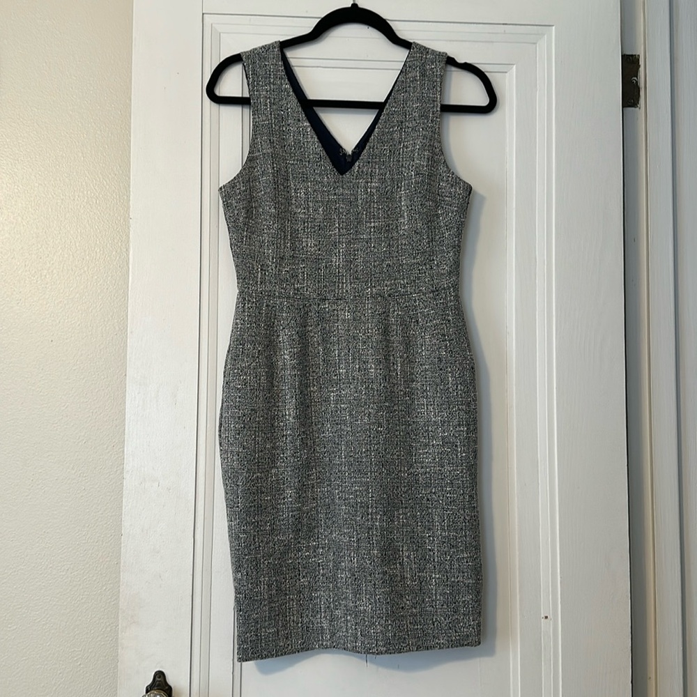 Black and white Banana Republic Woven Dress